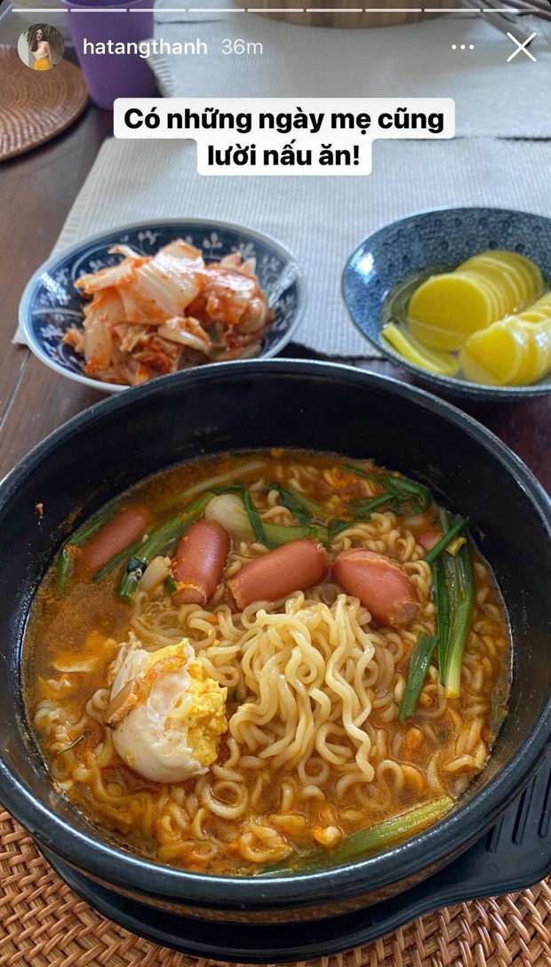 Tô mì tôm trong biệt thự triệu đô nhà Hà Tăng có gì? - Ảnh 2.