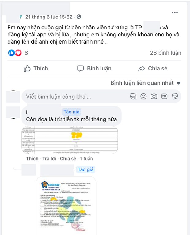 Nhiều người bị lừa tiền từ ứng dụng cho vay giả mạo - Ảnh 2.