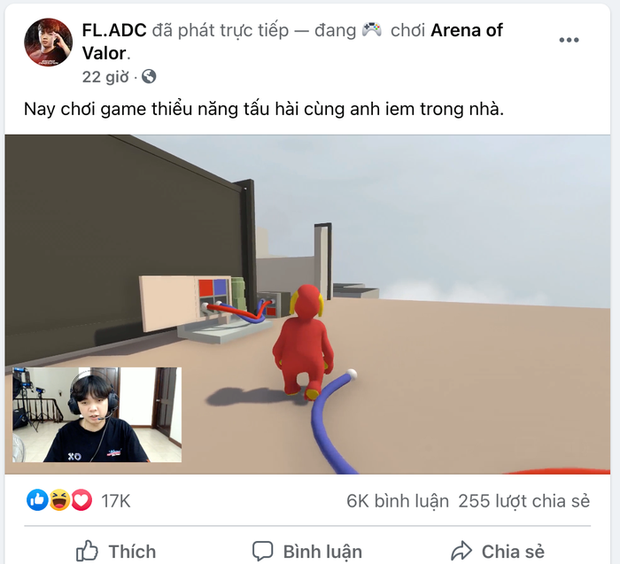 Xả hơi sau thất bại tại AWC 2021, ADC cùng dàn sao Team Flash Liên Quân quyết phá đảo game Human Fall Flat - Ảnh 2.