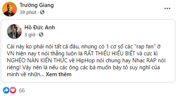 Biến gì đây: Thí sinh Rap Việt MCK, Gonzo,... đồng loạt chia sẻ 1 bài viết chỉ trích rap fan hiện nay thiếu hiểu biết, nghèo nàn kiến thức? - Ảnh 3.