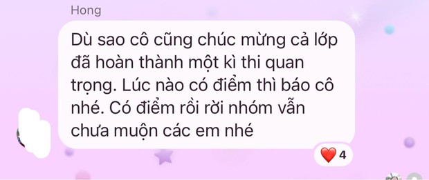 Chat với học trò thi xong đại học, cô giáo nhắn 1 dòng khiến ai cũng chột dạ, khóc rưng rưng - Ảnh 1.