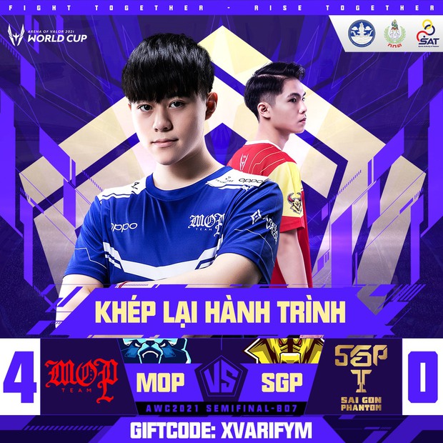 Bán kết AWC 2021: Saigon Phantom thua thảm trước MOP, cộng đồng động viên: Top 3 thế giới là giỏi rồi - Ảnh 2.