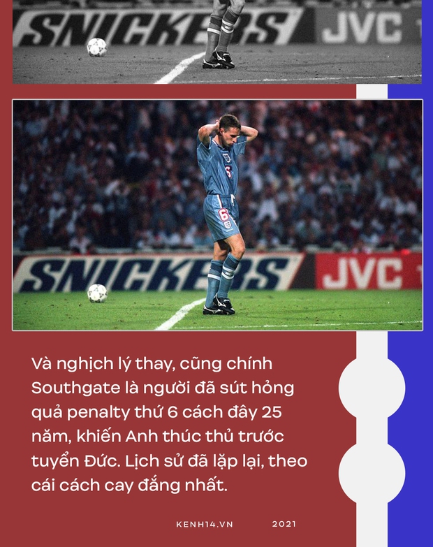 Cái kết nghiệt ngã của Gareth Southgate: Đánh cược để chấm dứt cơn khát Euro hơn nửa thế kỷ cho nước Anh, nhưng rồi vỡ tan ở khoảnh khắc cuối - Ảnh 1.