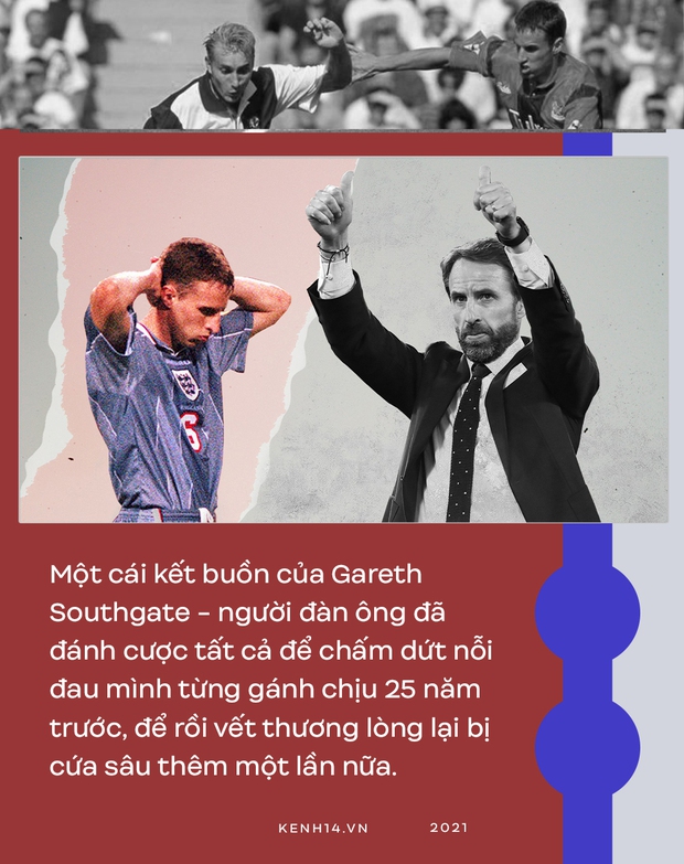 Cái kết nghiệt ngã của Gareth Southgate: Đánh cược để chấm dứt cơn khát Euro hơn nửa thế kỷ cho nước Anh, nhưng rồi vỡ tan ở khoảnh khắc cuối - Ảnh 10.