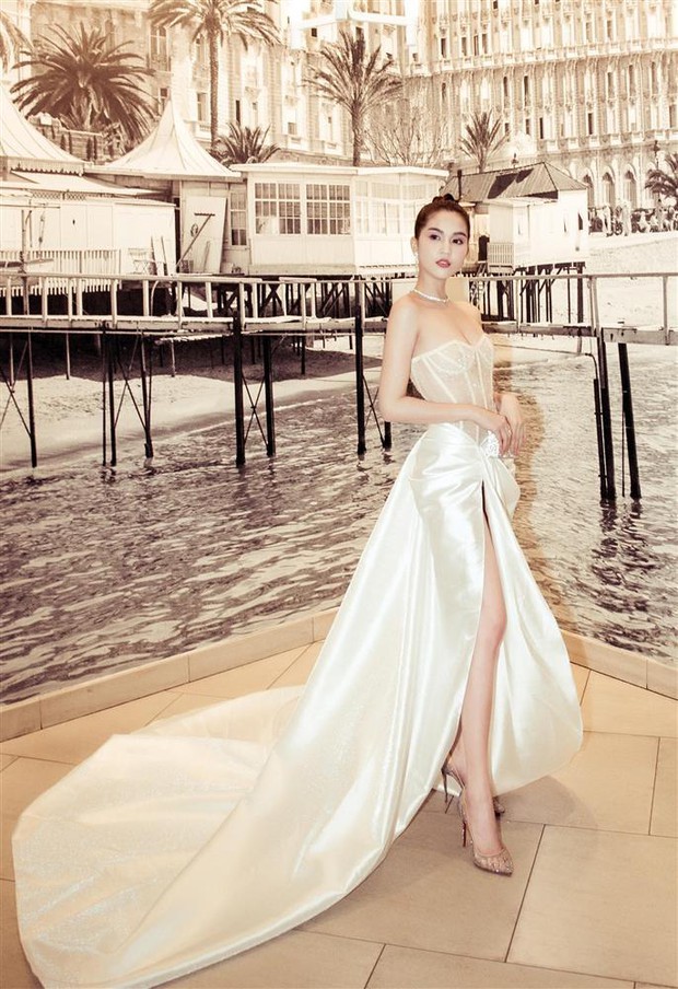 Từng có 1 người đi dự LHP Cannes 3 ngày thì mặc 3 bộ váy tai tiếng: Bộ thì hở cả tam giác, bộ lại bị nghi đạo nhái - Ảnh 7. Từng có 1 người đi dự LHP Cannes 3 ngày thì mặc 3 bộ váy tai tiếng: Bộ thì hở cả tam giác, bộ lại bị nghi đạo nhái - Ảnh 7.