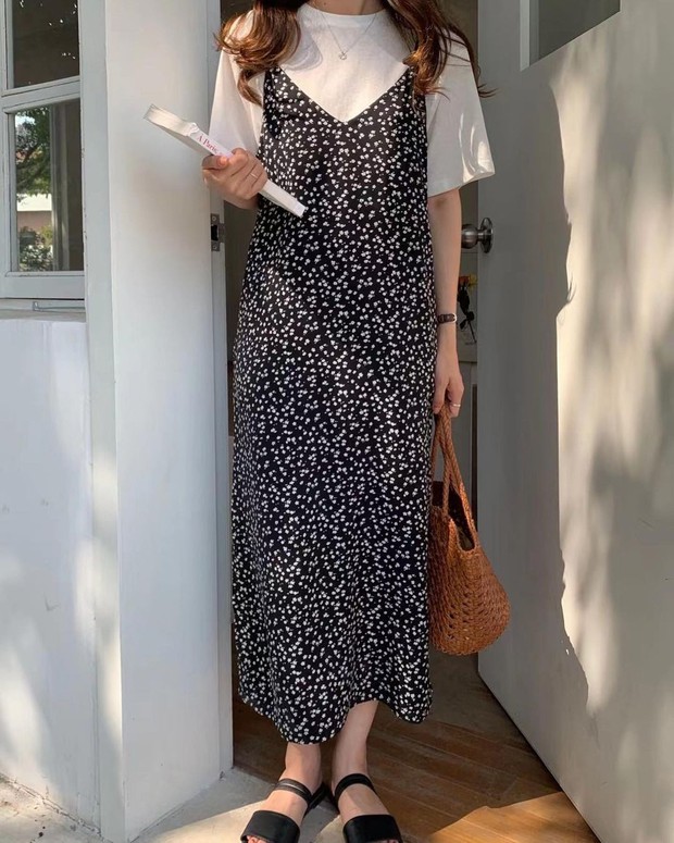 Sắm váy hai dây rồi copy outfit của Rosé thì chỉ có xinh trở lên, chị em mau vào lựa đi - Ảnh 8.