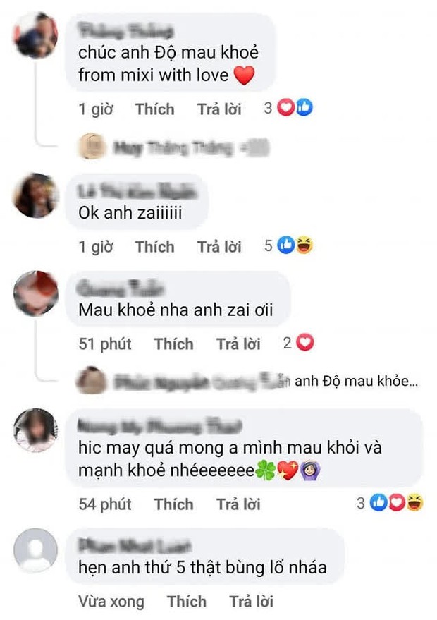 Độ Mixi thông báo tình hình sức khỏe sau khi bị sốt cao và ho, hé lộ sắp phải phẫu thuật - Ảnh 5. Độ Mixi thông báo tình hình sức khỏe sau khi bị sốt cao và ho, hé lộ sắp phải phẫu thuật - Ảnh 5.