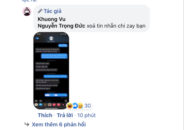 Wowy, đạo diễn Kawaii tràn vào bài đăng bóc phốt, thành viên Da LAB tung tin nhắn tố lại nhưng bị phản dame nguỵ tạo chứng cứ - Ảnh 9. Wowy, đạo diễn Kawaii tràn vào bài đăng bóc phốt, thành viên Da LAB tung tin nhắn tố lại nhưng bị phản dame nguỵ tạo chứng cứ - Ảnh 9.