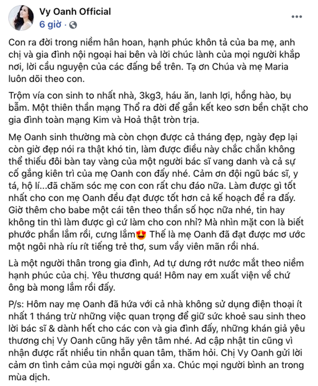 Netizen vò đầu bứt tóc tính thời gian Vy Oanh sinh con: Tháng 3 khoe bụng bầu 8 tháng, lâm bồn sau kỷ lục 12 tháng mang thai? - Ảnh 3.