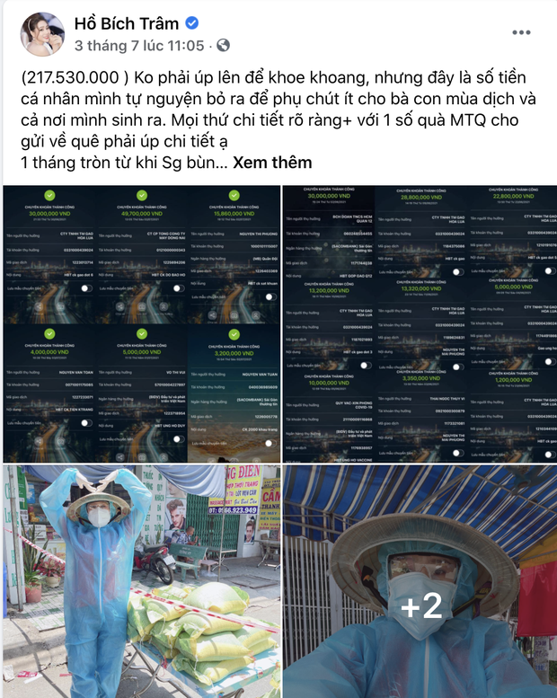 Đăng ảnh mâm cơm gia đình giữa mùa dịch, Hồ Bích Trâm bị netizen xỉa xói, bức xúc đến nỗi làm ngay điều này? - Ảnh 5. Đăng ảnh mâm cơm gia đình giữa mùa dịch, Hồ Bích Trâm bị netizen xỉa xói, bức xúc đến nỗi làm ngay điều này? - Ảnh 5.