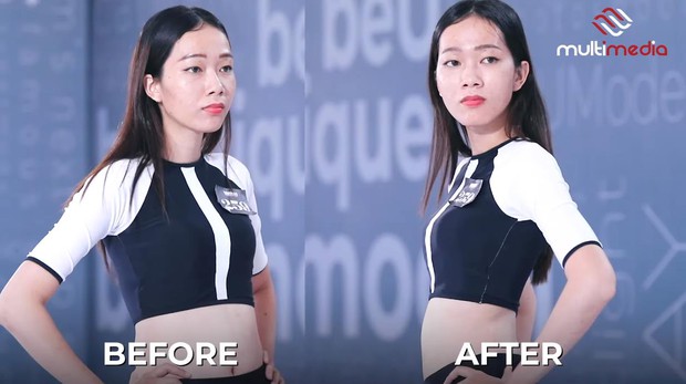 Những lần nhói đau của các cô gái khi bị GK Nam Trung bôi chân mày và tháo mi giả, make-up quan trọng đến vậy sao? - Ảnh 4. Những lần nhói đau của các cô gái khi bị GK Nam Trung bôi chân mày và tháo mi giả, make-up quan trọng đến vậy sao? - Ảnh 4.