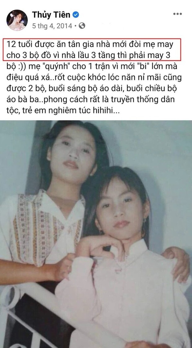 Thuỷ Tiên bỗng bị netizen soi phát ngôn mâu thuẫn về gia thế: Khoe 12 tuổi có nhà 3 tầng, sau lên truyền hình kể tuổi thơ khó khăn? - Ảnh 3. Thuỷ Tiên bỗng bị netizen soi phát ngôn mâu thuẫn về gia thế: Khoe 12 tuổi có nhà 3 tầng, sau lên truyền hình kể tuổi thơ khó khăn? - Ảnh 3.