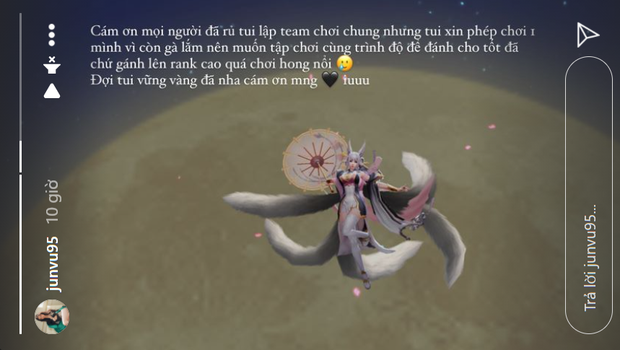 Thánh nữ làng game Jun Vũ quay trở lại với bộ môn mới, vừa tập chơi đã khoe thành tích - Ảnh 4.