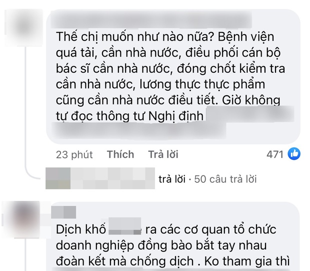 Cư dân mạng phẫn nộ lên án status của Lan Khuê về dịch Covid-19 tại TP.HCM - Ảnh 3.