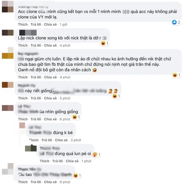 Netizen phát hiện Vy Oanh tự lập nick ảo để vào an ủi bản thân, không ngờ lộ ra bằng chứng sờ sờ? - Ảnh 6. Netizen phát hiện Vy Oanh tự lập nick ảo để vào an ủi bản thân, không ngờ lộ ra bằng chứng sờ sờ? - Ảnh 6.
