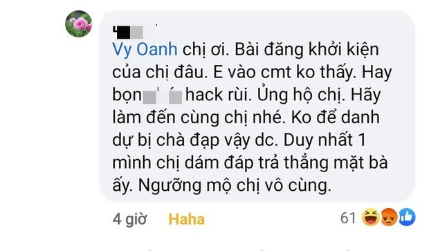 Netizen phát hiện Vy Oanh tự lập nick ảo để vào an ủi bản thân, không ngờ lộ ra bằng chứng sờ sờ? - Ảnh 4. Netizen phát hiện Vy Oanh tự lập nick ảo để vào an ủi bản thân, không ngờ lộ ra bằng chứng sờ sờ? - Ảnh 4.