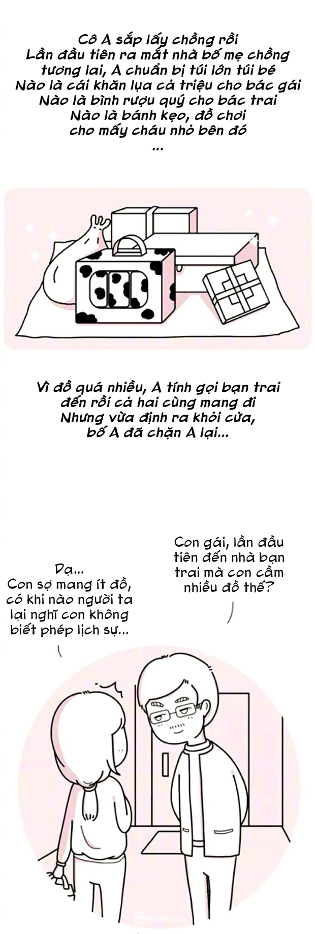 Con gái lần đầu tiên ra mắt nhà bạn trai, người cha dặn gì mà khiến ai cũng gật gù? - Ảnh 1.