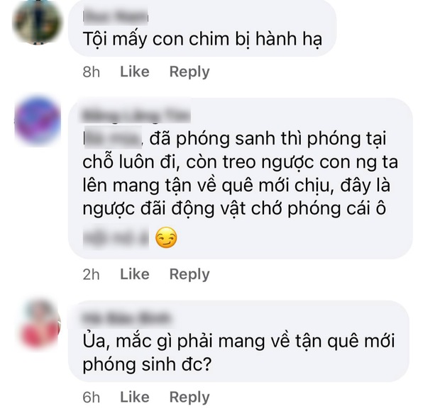 Lùm xùm khắc tên lên mai rùa chưa lắng, Thuỷ Tiên bị netizen khui lại clip treo ngược đàn cò lửa trên ô tô khi mua để phóng sinh - Ảnh 7.