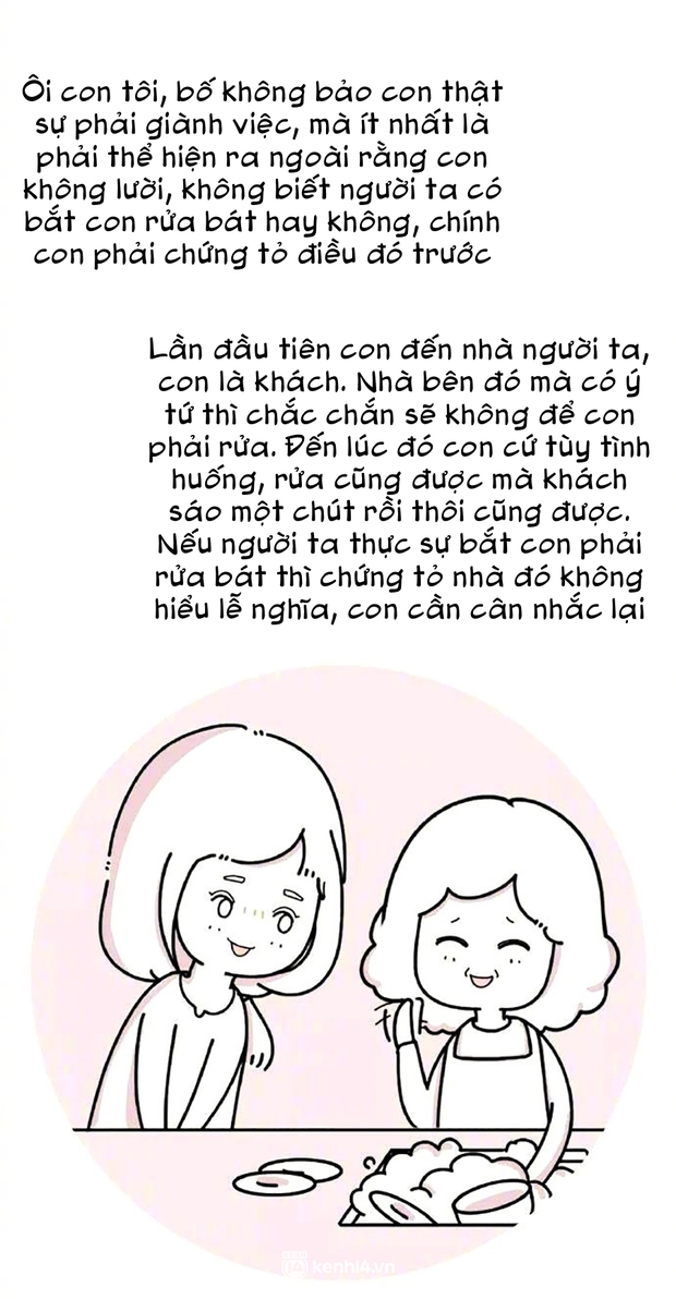 Con gái lần đầu tiên ra mắt nhà bạn trai, người cha dặn gì mà khiến ai cũng gật gù? - Ảnh 9.