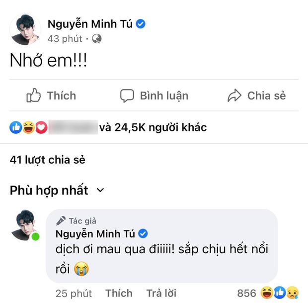 Min.T sắp chịu hết nổi vì nhớ bạn gái Hannie, yêu đương mùa dịch khổ mà đáng yêu thế đấy! - Ảnh 4. Min.T sắp chịu hết nổi vì nhớ bạn gái Hannie, yêu đương mùa dịch khổ mà đáng yêu thế đấy! - Ảnh 4.