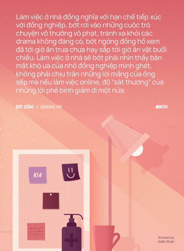 Tập trung hơn, bớt drama, tiết kiệm thời gian: Khi làm việc ở nhà trở thành cám dỗ  - Ảnh 1.