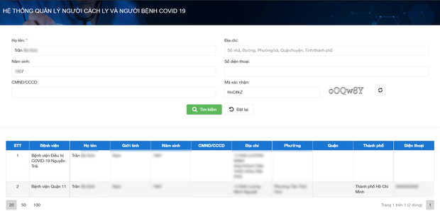 Cách tra cứu thông tin người thân đang cách ly tập trung vì dịch Covid-19 - Ảnh 3.