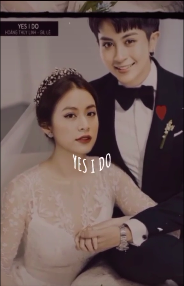 Rầm rộ ảnh cưới của Gil Lê và Hoàng Thuỳ Linh, cô dâu chú rể nắm tay như thật làm hội shipper dậy sóng - Ảnh 3. Rầm rộ ảnh cưới của Gil Lê và Hoàng Thuỳ Linh, cô dâu chú rể nắm tay như thật làm hội shipper dậy sóng - Ảnh 3.