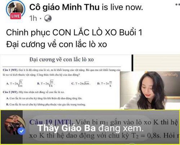 Hàng loạt người nổi tiếng vào xem cô giáo Vật lý livestream: Từ Độ Mixi đến thủ môn Văn Lâm, bất ngờ nhất là nhân vật từng gây bão U23VN - Ảnh 2.