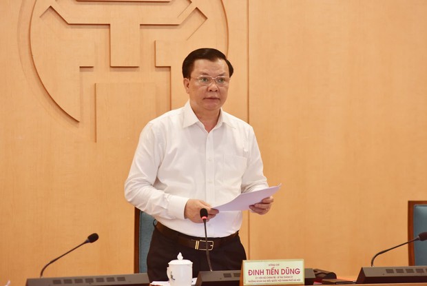 Bí thư Hà Nội: Nâng mức nguy cơ trong kịch bản chống Covid-19, dập tắt nhanh các ổ dịch mới, không để lan rộng - Ảnh 1. Bí thư Hà Nội: Nâng mức nguy cơ trong kịch bản chống Covid-19, dập tắt nhanh các ổ dịch mới, không để lan rộng - Ảnh 1.