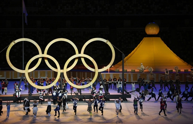 Trực tiếp lễ khai mạc Olympic 2020: Các đoàn thể thao bước ra trong nền nhạc sôi động - Ảnh 4.