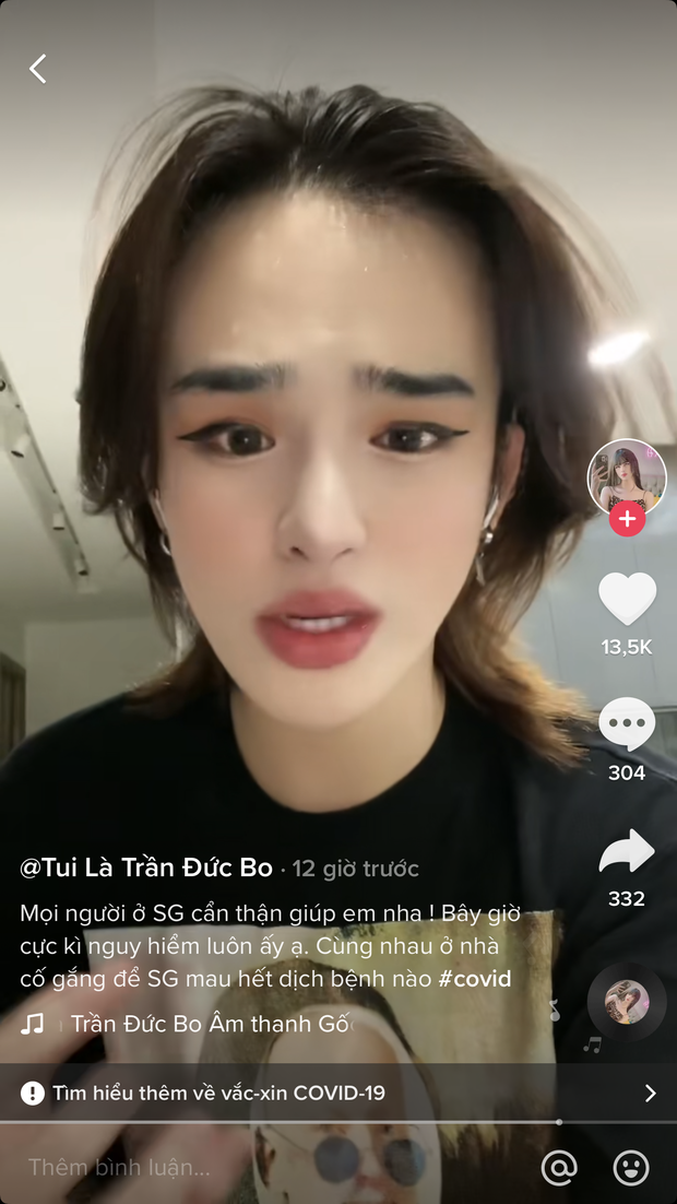 Trần Ðức Bo thông báo người thân mắc Covid-19, để lại lời nhắn khẩn thiết đến mọi người - Ảnh 2.