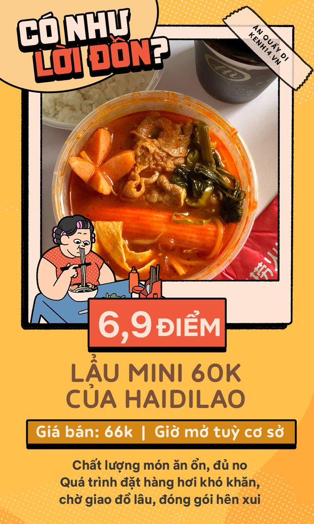 Review nóng lẩu mini 60k của Haidilao: Điểm sáng mùa dịch hay là “quả bom xịt” của thương hiệu “Vua lẩu”? - Ảnh 17.