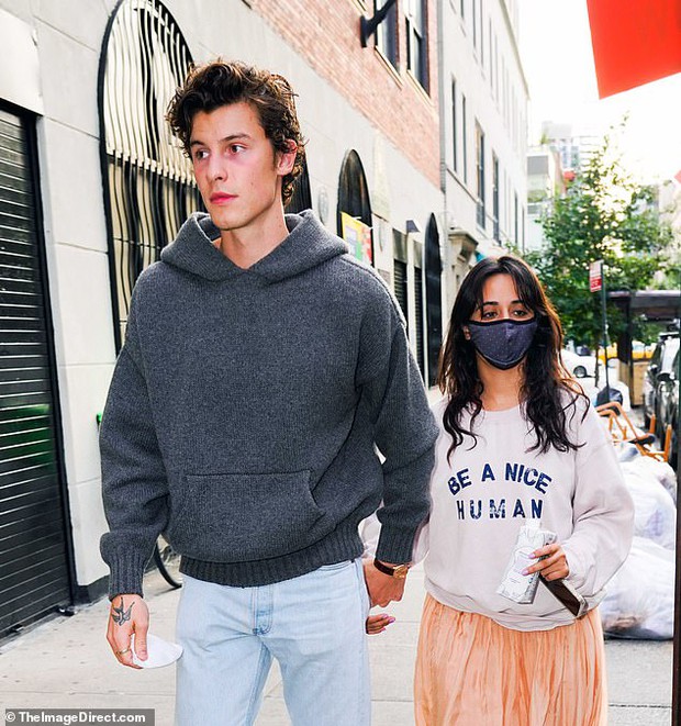 Tranh cãi Shawn và Camila dạo phố: Chàng cực soái, nàng mặc cái gì mà dìm dáng lùn tịt, luộm thuộm như đi chợ thế này? - Ảnh 2.