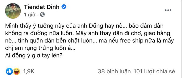 Đạo diễn Quang Dũng bị chỉ trích dữ dội vì đề xuất CSGT làm shipper mùa dịch, loạt sao Việt hưởng ứng cũng nhận “gạch đá” - Ảnh 4.