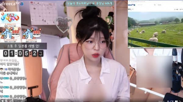 Giấu mặt lên sóng khoe body, nữ streamer gợi cảm liên tục thả rông vòng một, úp mở việc livestream chỉ để bán ảnh 18 - Ảnh 1.