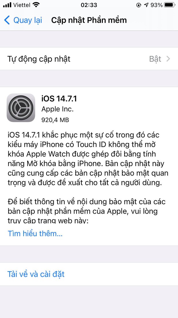 Apple vội vã tung bản vá lỗi iOS 14.7.1 trong đêm, người dùng cần cập nhật ngay - Ảnh 3.