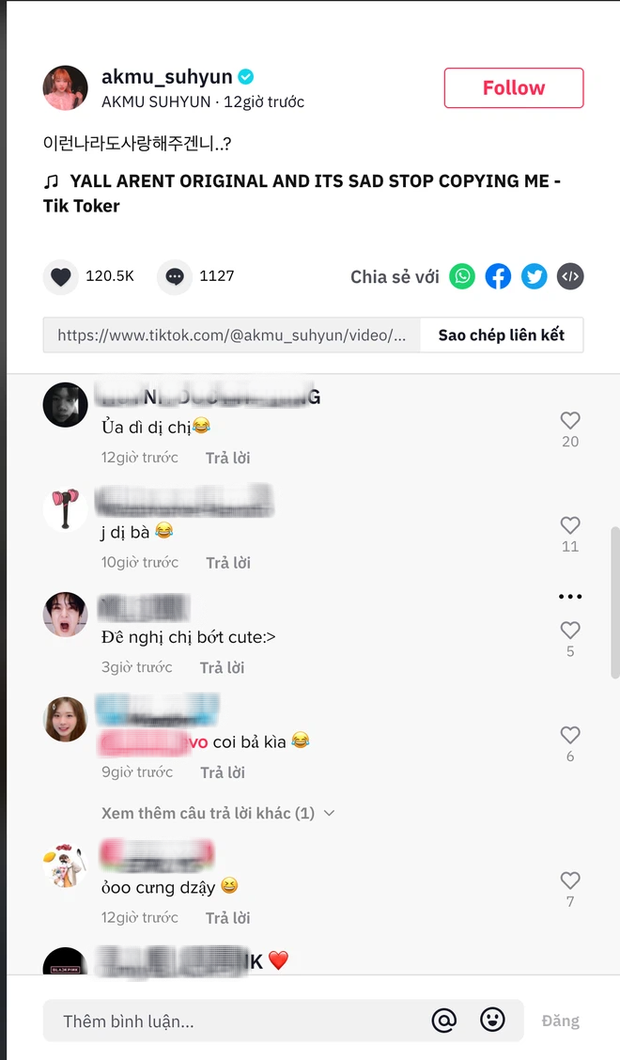 Suhyun (AKMU) tấu hài trên TikTok, đu trend hot tại Việt Nam khiến cộng đồng dậy sóng! - Ảnh 6.