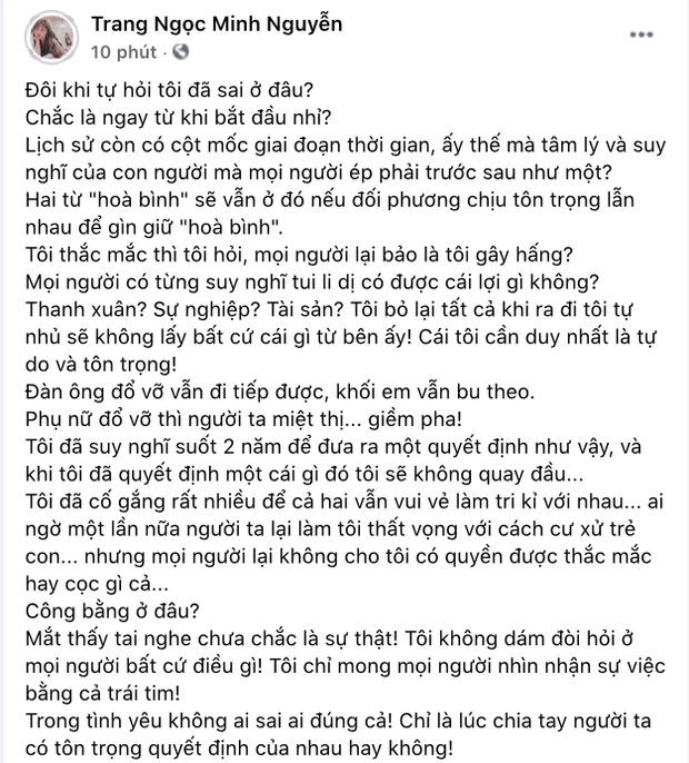 Chưa hết căng: Vinh Râu đáp trả khi bị Lương Minh Trang bóc phốt, Huỳnh Phương vào thừa nhận bạn thân có cái sai rất lớn? - Ảnh 6.