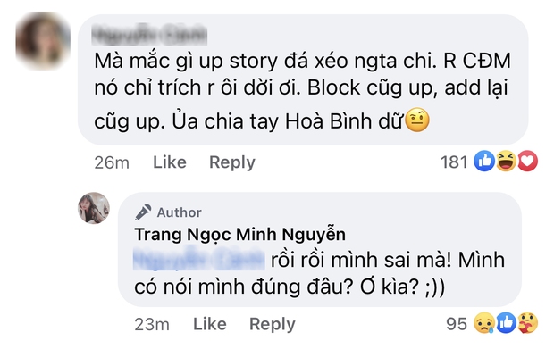 Dân mạng hỏi thẳng mặt chuyện đăng story đá xéo Vinh Râu, vợ cũ không những đáp trả mà còn rep không sót ai - Ảnh 4.