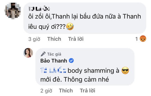 Bảo Thanh tươi tắn khoe sắc vóc hậu sinh con, netizen vào bình phẩm body-shaming liền nổi đoá đáp trả! - Ảnh 3.