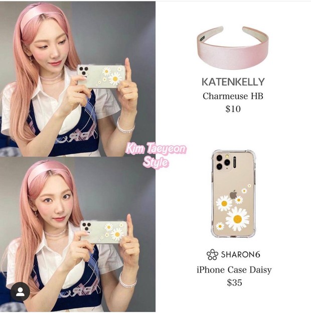Netizen phát hiện Taeyeon (SNSD) đổi màu tóc thì phải đổi luôn cả điện thoại, chiếc ốp lưng cũng cực kỳ rát ví - Ảnh 4.