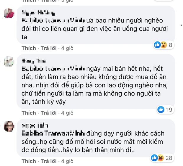 Bị antifan dạy đời thoải mái ăn chơi dù ngoài kia còn bao người nghèo, Lê Giang đáp trả cực gắt - Ảnh 6.