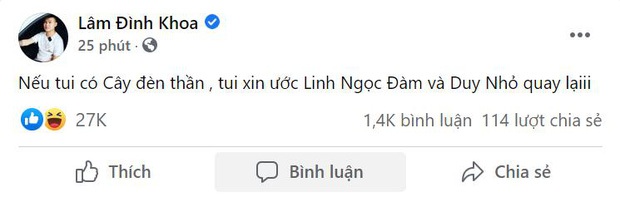 Rambo tiếp tục đẩy thuyền Linh Ngọc Đàm và Bụt, lần này tặng luôn một thứ khiến cộng đồng mạng cười mệt nghỉ - Ảnh 2.