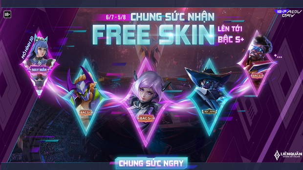 HOT: Game thủ nhận FREE 2 skin bậc S+ miễn phí từ sự kiện mới nhất của Liên Quân Mobile! - Ảnh 4.