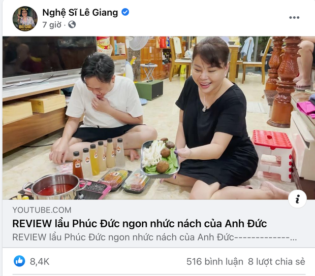 Bị antifan dạy đời thoải mái ăn chơi dù ngoài kia còn bao người nghèo, Lê Giang đáp trả cực gắt - Ảnh 1.