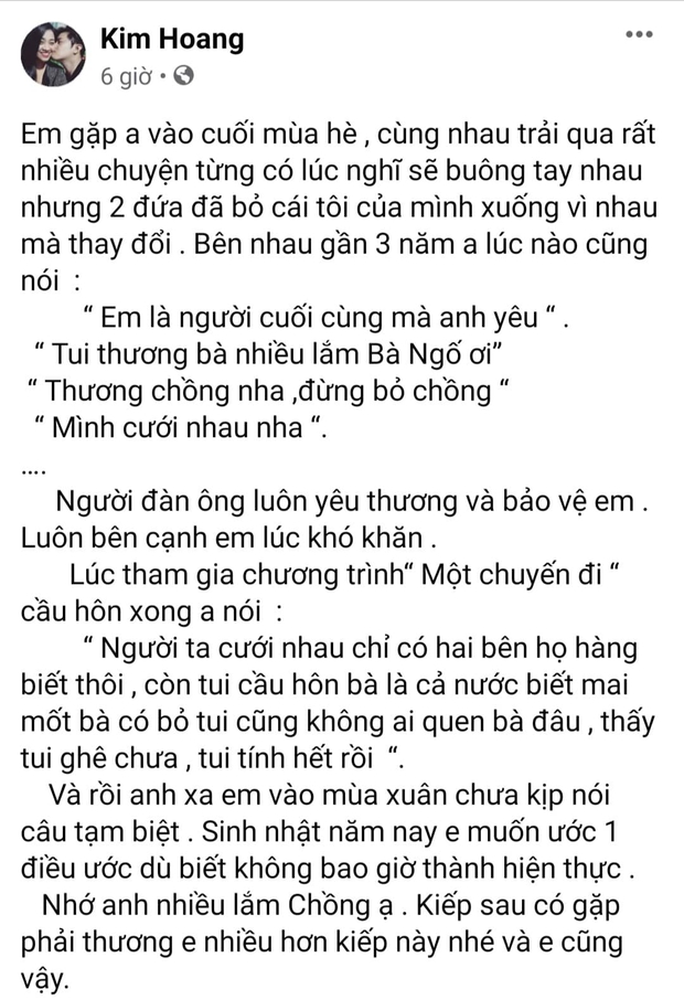 6 tháng sau khi diễn viên Hải Đăng qua đời, bạn gái xúc động gửi lời nhắn nhân ngày sinh nhật, nghe đến lời ước mà xót xa - Ảnh 2.