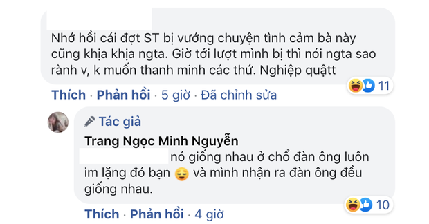 Lương Minh Trang so sánh chuyện ly hôn với drama tình ái Sơn Tùng: Nó giống nhau ở chỗ đàn ông luôn im lặng - Ảnh 2.