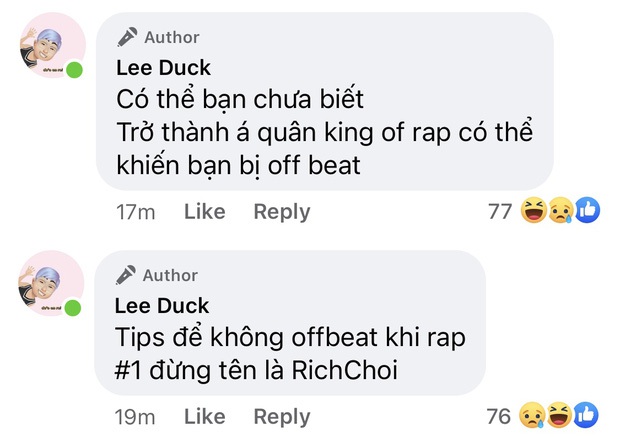 Trước khi chỉ trích King Of Rap cơ cấu rẻ tiền, RichChoi cũng từng bóc phốt Rap Việt khi bị loại ngay vòng gửi xe - Ảnh 14. Trước khi chỉ trích King Of Rap cơ cấu rẻ tiền, RichChoi cũng từng bóc phốt Rap Việt khi bị loại ngay vòng gửi xe - Ảnh 14.
