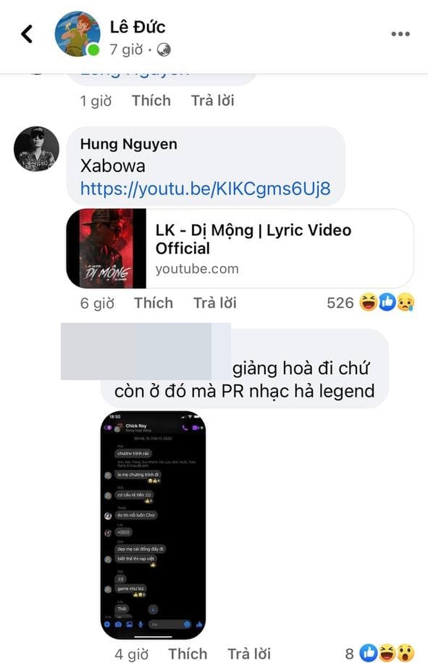 Xôn xao đoạn tin nhắn nghi vấn Á quân RichChoi gọi King Of Rap là chương trình rác, cơ cấu rẻ tiền, biết thế thi Rap Việt? - Ảnh 3.