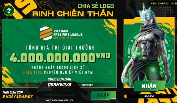 Giải đấu Free Fire Mùa Đông 2021 có tiền thưởng kỷ lục trị giá 4 tỷ đồng, fan ngất ngây! - Ảnh 2.